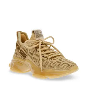 Steve Madden Women's Gold Maxout Sneakers | Steve Madden In Lebanon
