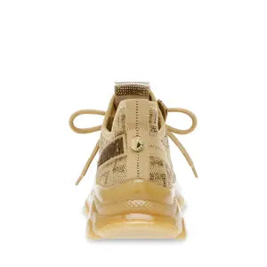 Steve Madden Women's Gold Maxout Sneakers | Steve Madden In Lebanon
