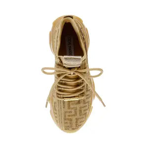 Steve Madden Women's Gold Maxout Sneakers | Steve Madden In Lebanon