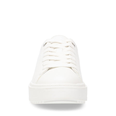 Steve Madden Women's White & Black Catcher Sneakers | Steve Madden In Lebanon