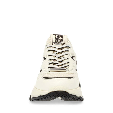 Steve Madden Women's Bone & Black Medallist2 Sneakers |Steve Madden In Lebanon