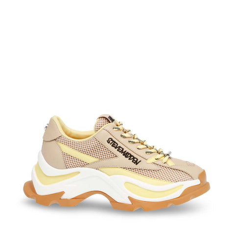 Steve Madden Women's Beige Zoomz Sneaker |Steve Madden In Lebanon