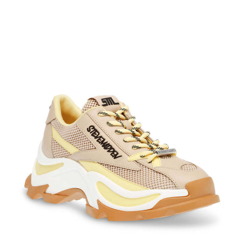 Steve Madden Women's Beige Zoomz Sneaker |Steve Madden In Lebanon