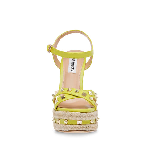 Steve Madden Women's Lime Green Madalyn Heeled Sandals | Steve Madden In Lebanon