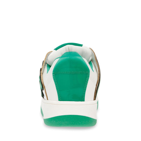 Steve Madden Women's White & Green Synthetic Retro Lite Sneakers |Steve Madden In Lebanon