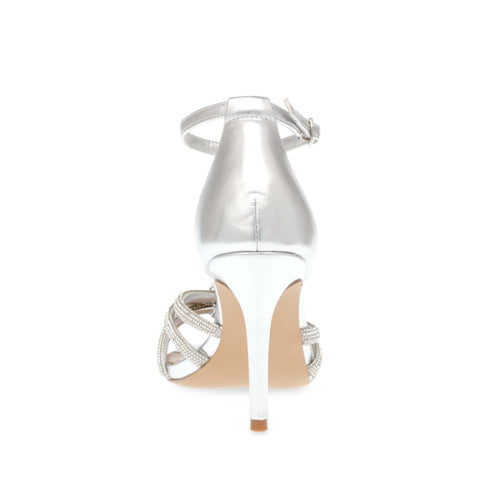 Steve Madden Silver Rhinestone Redazzle Sandal's  | Steve Madden In Lebanon