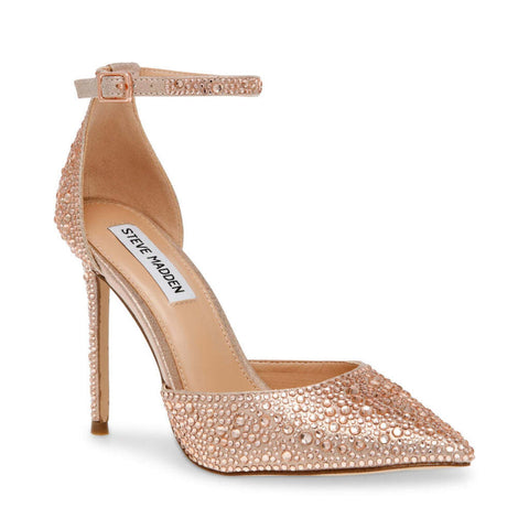 Steve Madden Women's Rose Gold Ravaged-S Heels |Steve Madden In Lebanon