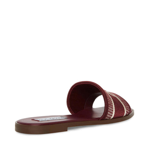 Steve Madden Women's Burgundy Knox Slide Slipper |Steve Madden In Lebanon