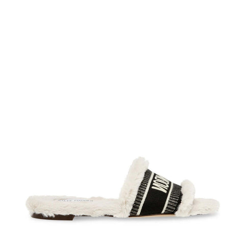 Steve Madden Women's Off White Knox-F Slipper |Steve Madden In Lebanon