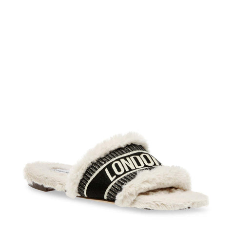 Steve Madden Women's Off White Knox-F Slipper |Steve Madden In Lebanon