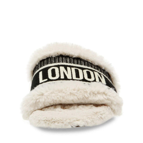 Steve Madden Women's Off White Knox-F Slipper |Steve Madden In Lebanon