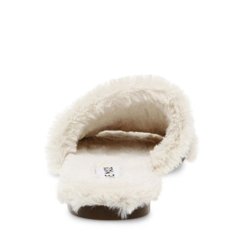 Steve Madden Women's Off White Knox-F Slipper |Steve Madden In Lebanon