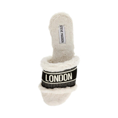 Steve Madden Women's Off White Knox-F Slipper |Steve Madden In Lebanon
