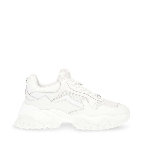 Steve Madden Women's White Tailgate Sneakers |Steve Madden In Lebanon
