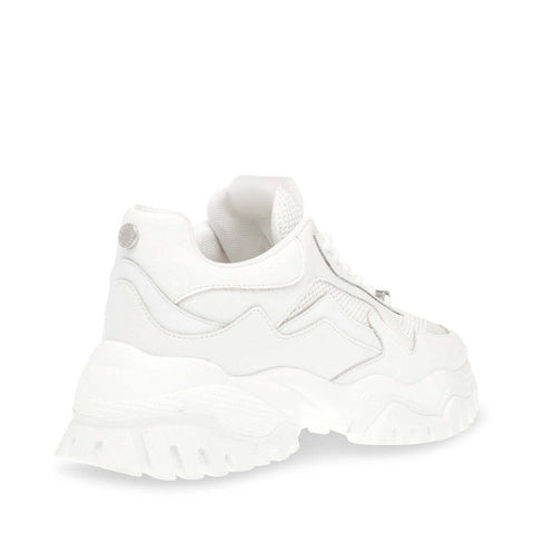 Steve Madden Women's White Tailgate Sneakers |Steve Madden In Lebanon