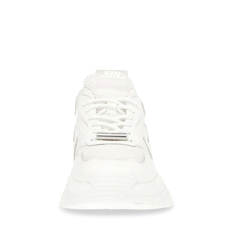 Steve Madden Women's White Tailgate Sneakers |Steve Madden In Lebanon