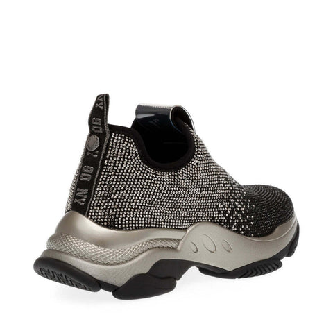 Steve Madden Women's Mythical Black Pewter Sneakers | Steve Madden In Lebanon