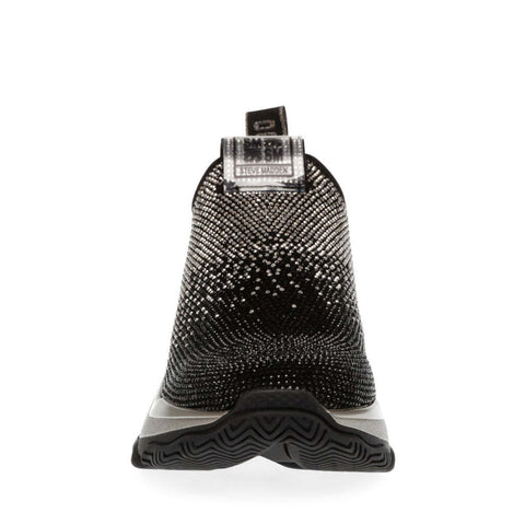 Steve Madden Women's Mythical Black Pewter Sneakers | Steve Madden In Lebanon