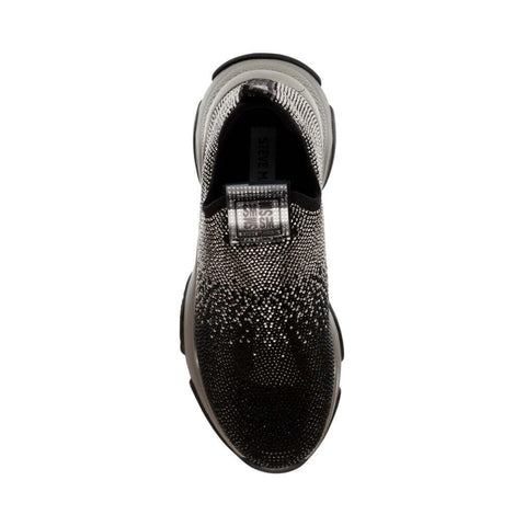 Steve Madden Women's Mythical Black Pewter Sneakers | Steve Madden In Lebanon