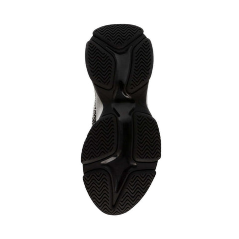 Steve Madden Women's Mythical Black Pewter Sneakers | Steve Madden In Lebanon