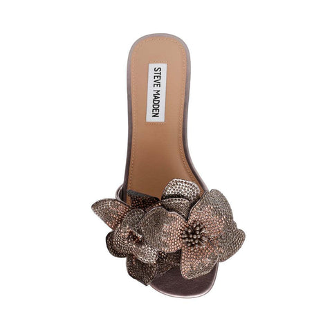 Steve Madden Women's Gun Metal Melena-R Rhinestone Slipper | Steve Madden In Lebanon