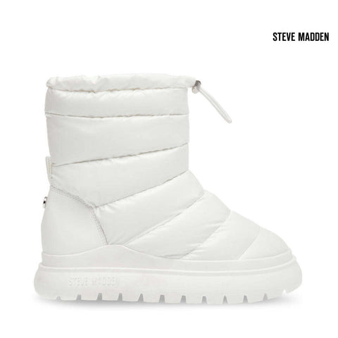 Steve Madden Women's White Iceland Fabric Ankle Boots |Steve Madden in Lebanon