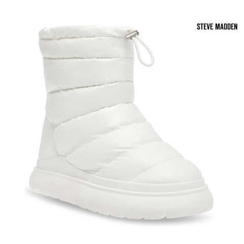 Steve Madden Women's White Iceland Fabric Ankle Boots |Steve Madden in Lebanon
