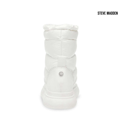 Steve Madden Women's White Iceland Fabric Ankle Boots |Steve Madden in Lebanon
