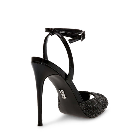 Steve Madden Women's Black Crystal Foxxie Heeled Sandal |Steve Madden In Lebanon