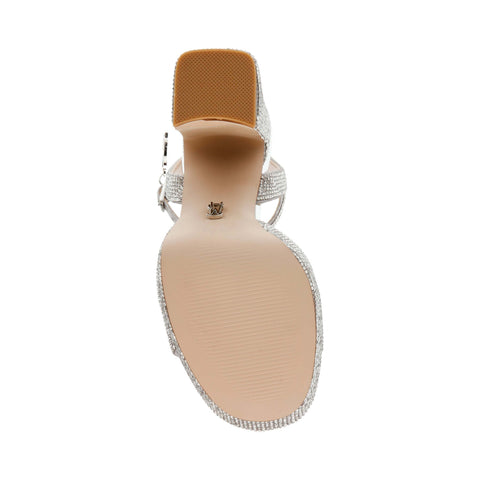 Steve Madden Women's Silver Transpire-R Heels |Steve Madden In Lebanon