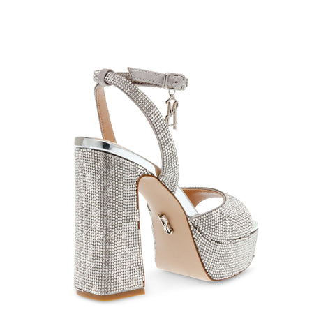 Steve Madden Women's Silver Transpire-R Heels |Steve Madden In Lebanon
