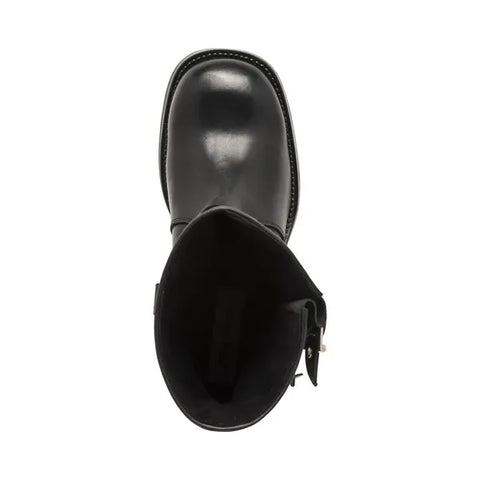 Steve Madden Women's Black Leather Becase Boots  | Steve Madden in Lebanon