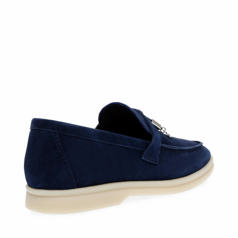 Steve Madden Women's Navy Suede Portland Casual Shoes |Steve Madden In Lebanon