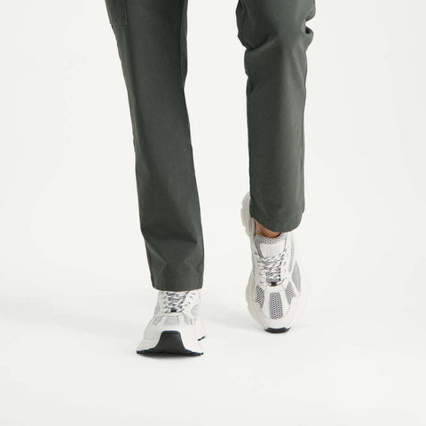 Steve Madden Men's White & Silver Prins Sneaker |Steve Madden In Lebanon