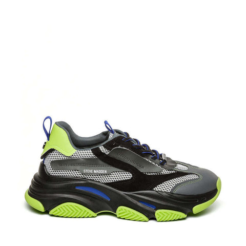 Steve Madden Men's Black Possess Sneakers | Steve Madden In Lebanon