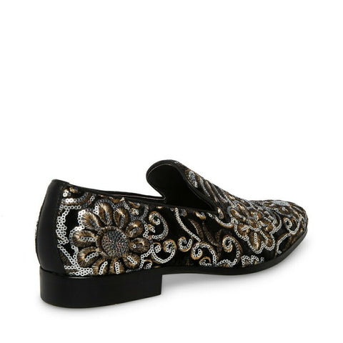 Steve Madden Men's Black Moccasins Parigi Casual Shoes |Steve Madden In Lebanon