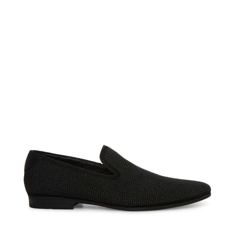 Steve Madden Men's Black Moccasins Parigi Microsuede Casual Shoes | Steve Madden In Lebanon