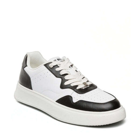 Steve Madden Men's Black & White Jorgee Sneakers | Steve Madden In Lebanon