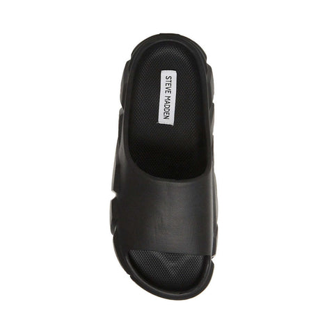 Steve Madden Men's Black Charge Slide Slipper |Steve Madden In Lebanon