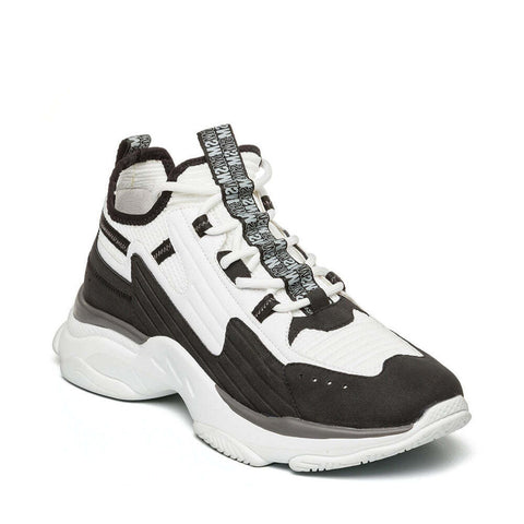 Steve Madden Women's Black & White Myllo Sneakers |Steve Madden In Lebanon
