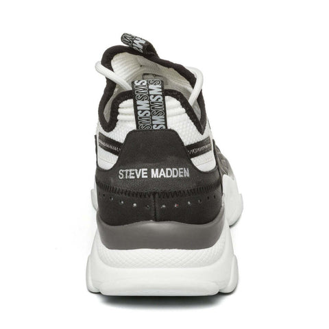 Steve Madden Women's Black & White Myllo Sneakers |Steve Madden In Lebanon