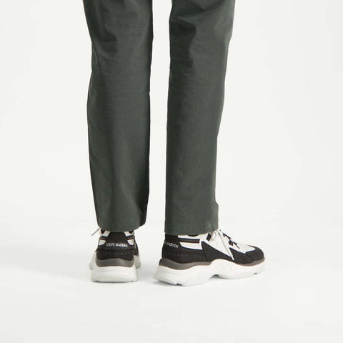 Steve Madden Women's Black & White Myllo Sneakers |Steve Madden In Lebanon