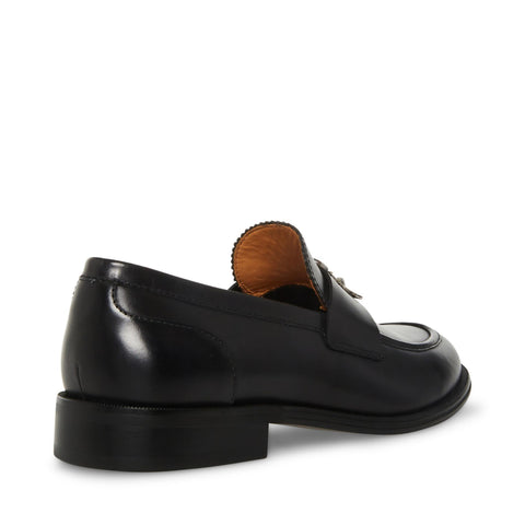 Steve Madden Men's Black Leather Landford Moccasins |Steve Madden In Lebanon