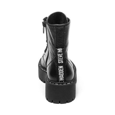 Steve Madden Girl's Black Leather Jskylar Boots | Steve Madden In Lebanon