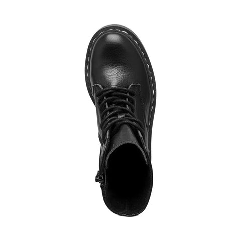 Steve Madden Girl's Black Leather Jskylar Boots | Steve Madden In Lebanon