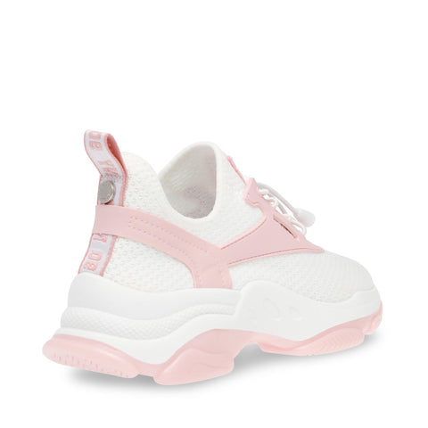 Steve Madden Women's White & Pink Match-E Sneakers |Steve Madden In Lebanon