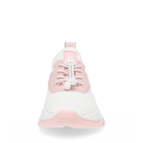 Steve Madden Women's White & Pink Match-E Sneakers |Steve Madden In Lebanon