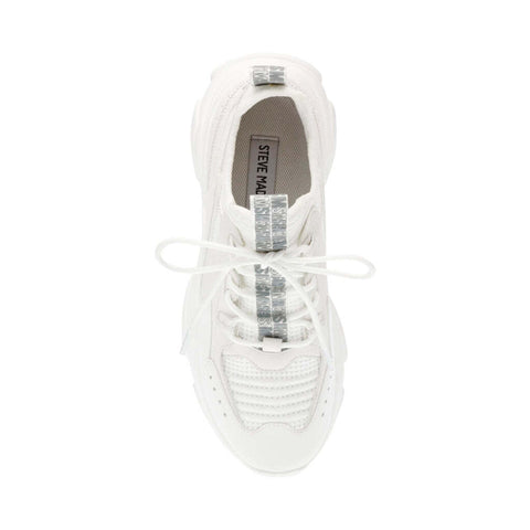 Steve Madden Women's White Matchbox Sneakers |Steve Madden In Lebanon