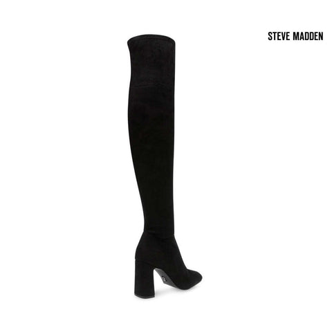Steve Madden Women's Black Somerville Heeled Knee Boots |Steve Madden in Lebanon
