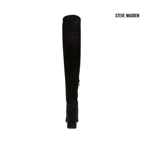 Steve Madden Women's Black Somerville Heeled Knee Boots |Steve Madden in Lebanon